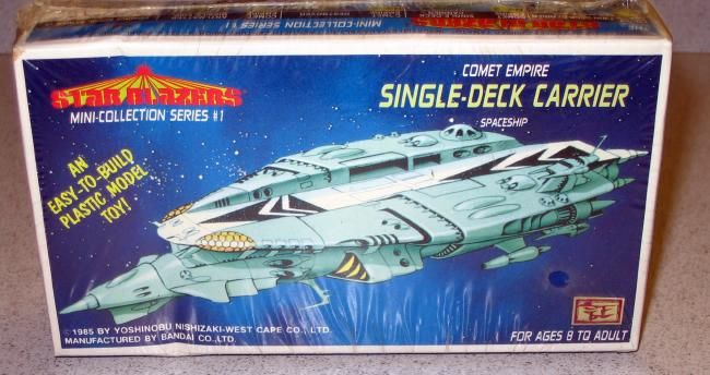 STAR BLAZERS Comet Empire SINGLE DECK CARRIER #2 MISB  