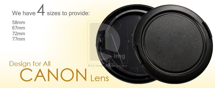 NEW 67mm Snap on Front Lens Cap fr Canon 67 Lenscap L7Q  