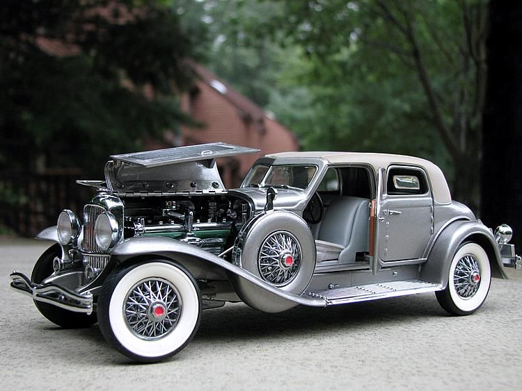 Franklin Mint 124 1933 Duesenberg SJ Torpedo Phaeton by Rolston 