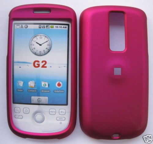 Rose Pink Cover Case For T MOBILE MyTouch 3G HTC G2  