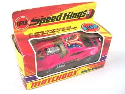 MATCHBOX SPEED KINGS K 38 GUSS GULPER,1972, RARE, MIB  