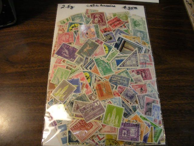 DEALER MASSIVE AMOUNT OF STAMPS SORTED INTO COUNTRIES UNCHECKED  