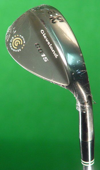 NEW Cleveland CG15 Black Pearl Tour Zip Groove 52 10 52° GW Gap Wedge 