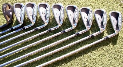 TAYLORMADE R7 CGB SET NICE RAC CGB IRONS + GREAT R7 CGB DRIVER, 3 WD 