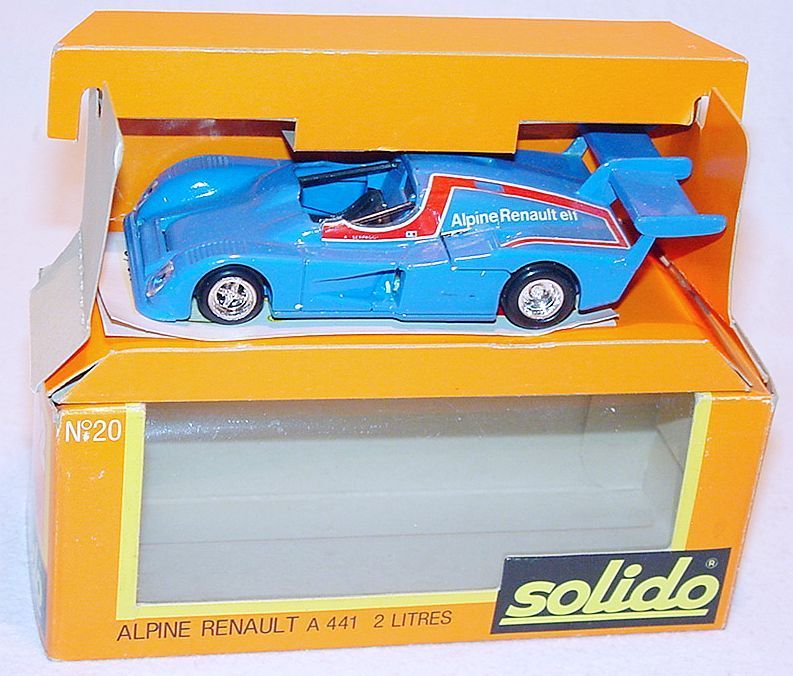 Solido 143 RENAULT ALPINE ELF RACING CAR A 441 MIB`75  