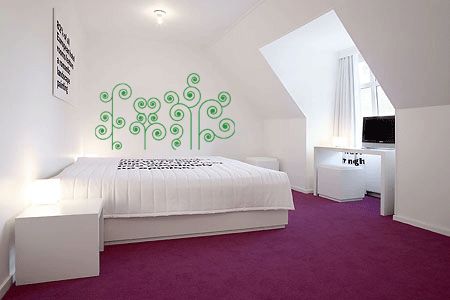 ROMANTIC FLOWER SET   Wall Decals Stickers Home Decor  