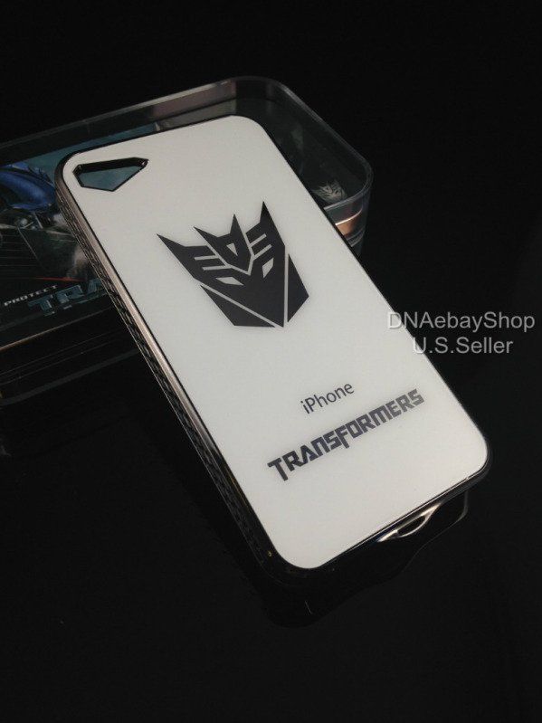   transformers decepticon luxury plating hard case cover iphone 4 4s