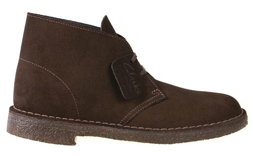 Clarks Mens Desert Boots 31692 Brown Suede  