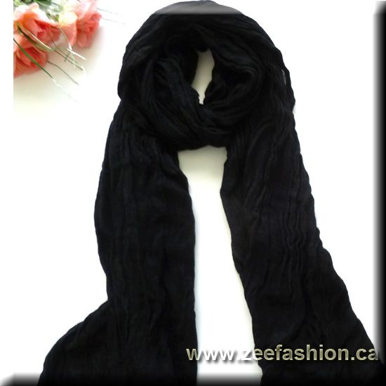 SIAN FASHION PASHMINA CASHMERE SCARF WRINKLE  