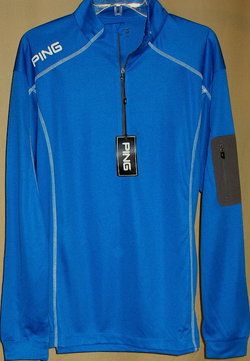 PING Long Sleeve 1/2 Zip Ranger Pullover XXL(cobalt)  