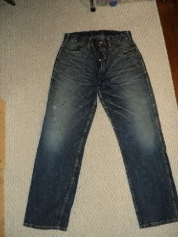 RARE JCrew Hellers Cafe by Warehouse Co Denim Jeans $545 Retail Sz 