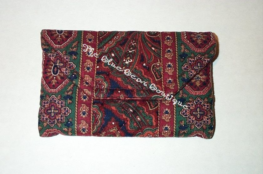 Vera Bradley Retired Rare Paisley Credit Card Case  