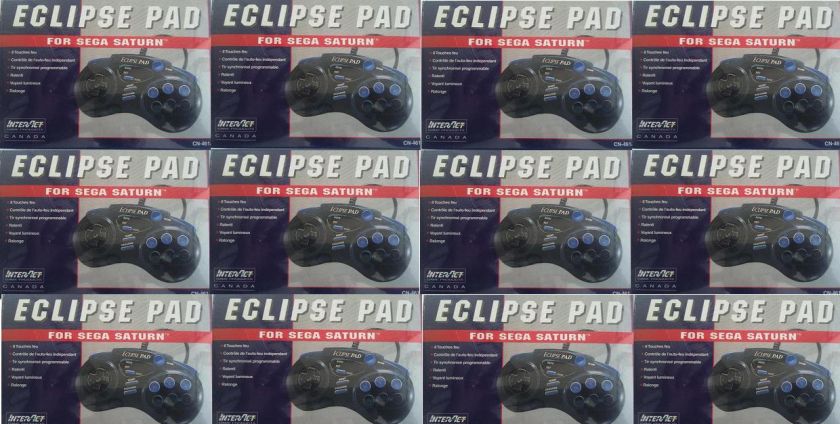 12 LOT Eclipse Controllers for Sega Saturn NEW in Boxes  