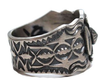 Gary Reeves–Four Corners Silver Ring–Santa Fe Style Art  