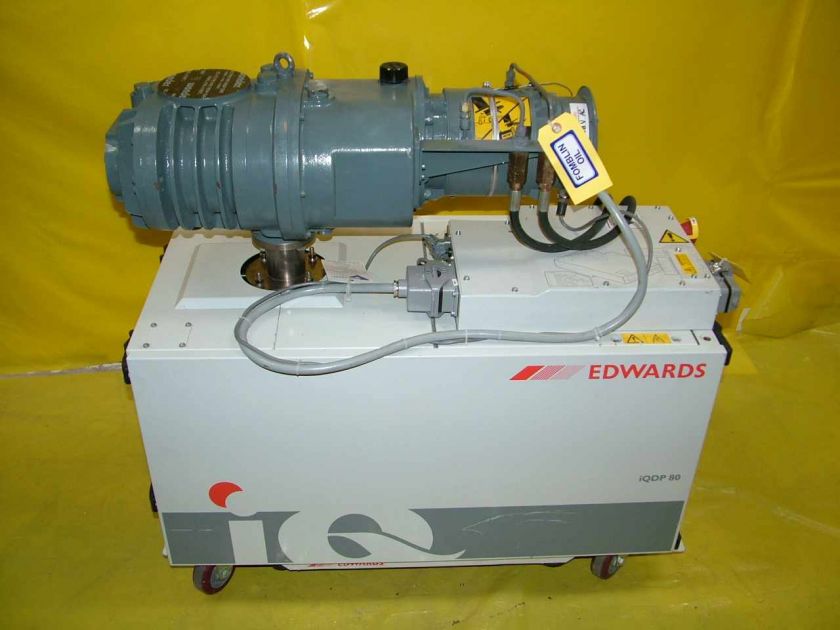 Edwards iQDP80 Vacuum Pump QMB250 Blower, Needs Rebuild  