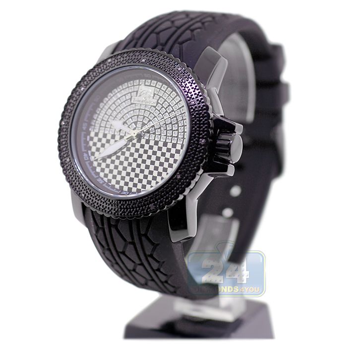 Techno Master Joe Rodeo Diamond Black PVD Mens Watch  