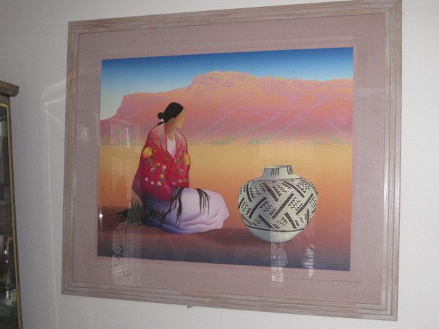 Gorman Mystic Mesa original lithograph  