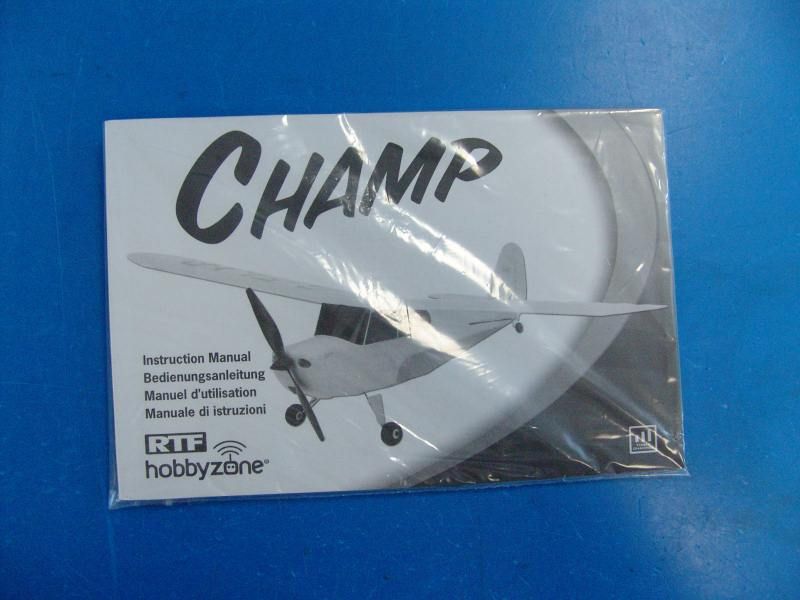   RTF Champ DSM Electric R/C RC Airplane Model Ultra Micro Ready To Fly