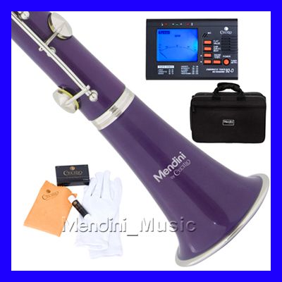 NEW PURPLE CECILIO Bb STUDENT BEGINNER CLARINET SALE  