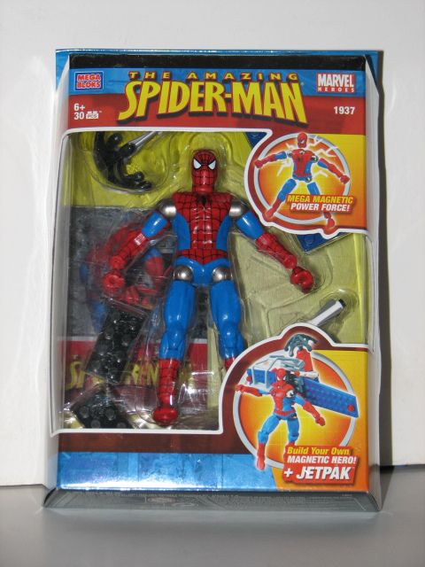 SPIDERMAN Magnet Action Figure Marvel Comic Manga MEGO  