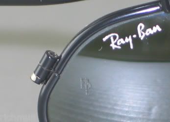 RAY BAN BLACK INERTIA AVIATOR SUNGLASSES W2393 B&L USA  