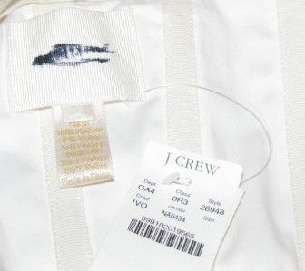 1100 J Crew Jacquard Jardiniere Wedding Gown 6  