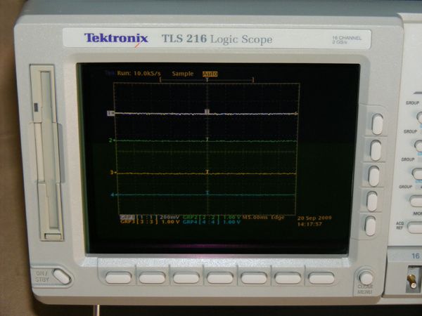 TEKTRONIX TLS216 LOGIC ANALYZER + DIGITAL OSCILLOSCOPE  