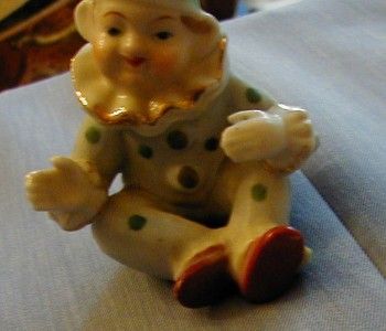 CHINA CLOWN FIGURINE MADE IN JAPAN  