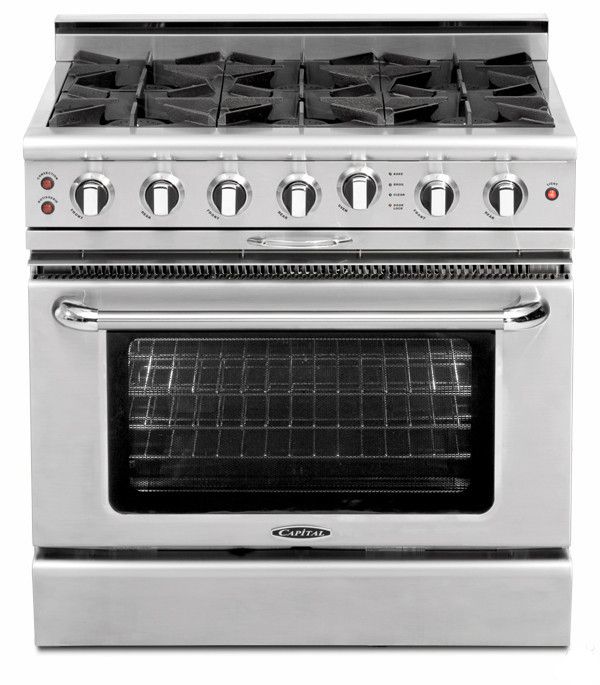 Capital Culinarian 36 Range 6 Burners CGSR366  