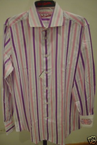 ROBERT GRAHAM MENS BLUE HUNT R/C SHIRT SIZE L 42/16.5  