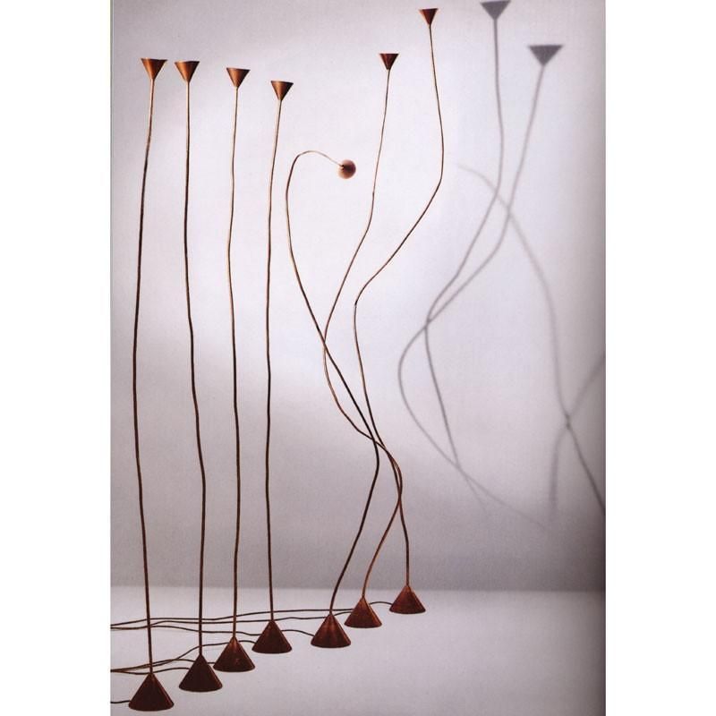 Papiro Floor Lamp Copper by Pallucco Italia New in Box  