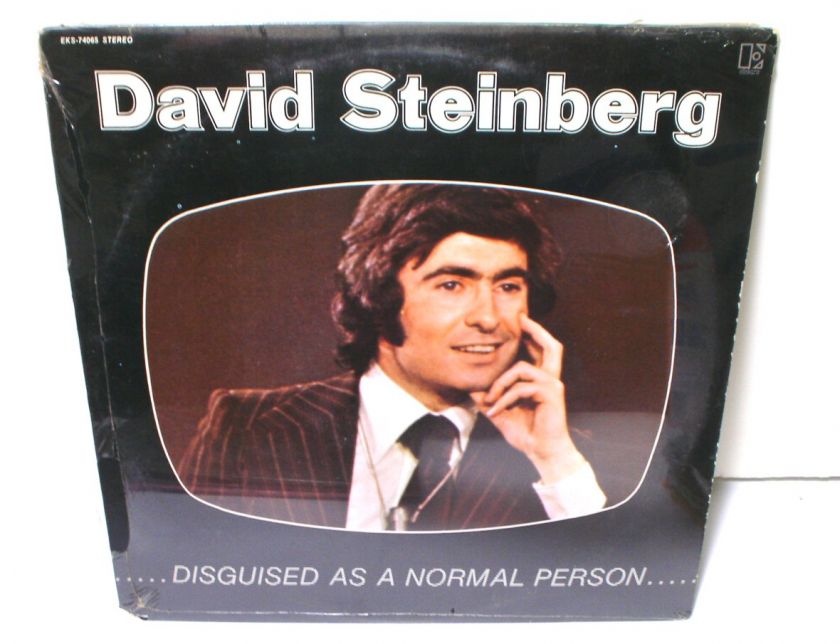 SEALED DAVID STEINBERG DISGUISED AS NORMAL LP 1970  