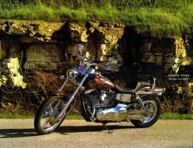 2005 Harley Davidson Dyna Wide Glide Dealer Ad Sheet  