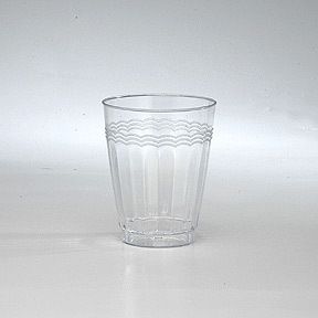 10 OZ PLASTIC HEAVY WEIGHT TUMBLER GLASS GLASSES CUPS  