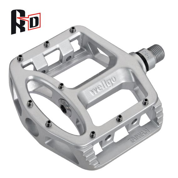 WELLGO BMX MTB Mountain Bike Magnesium Pedals Silver 610696767424 