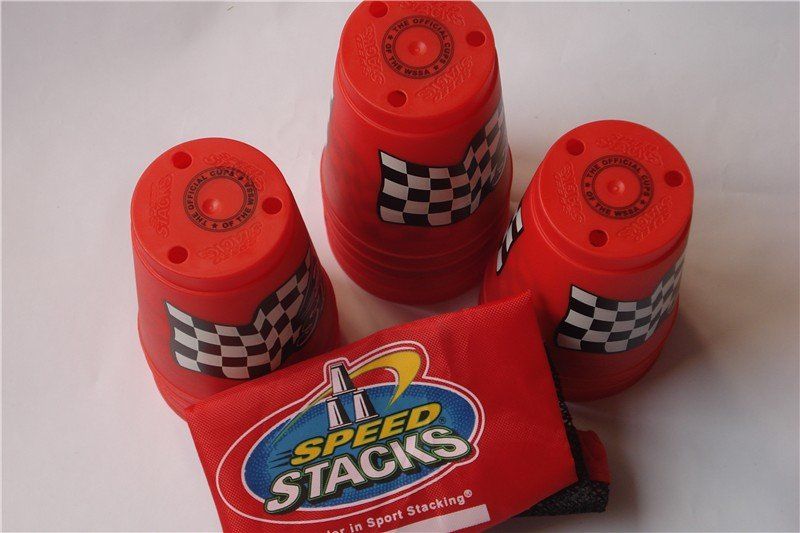 H1046 12 Speed Stacks Sport Stacking Cups + Bag  