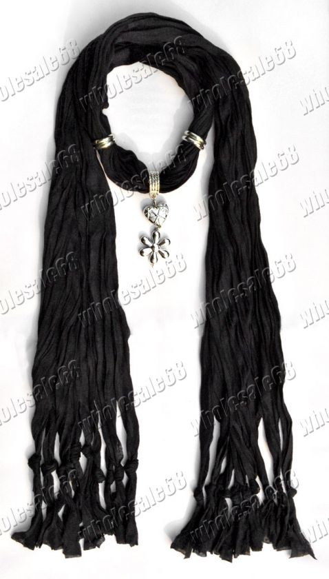 FREE Fashion Scarves wholesale Cotton Necklace pashmina Scarf pendant 