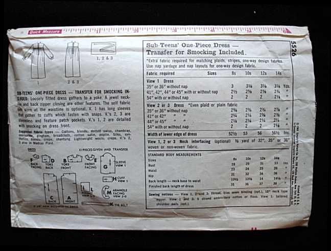 CONDITION Envelope is in good condition and pattern is complete to 