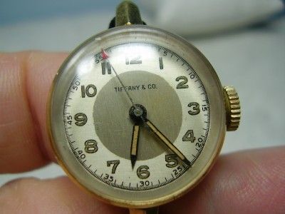 Rare Tiffany & Co 14K Vintage Lds Watch by Movado  