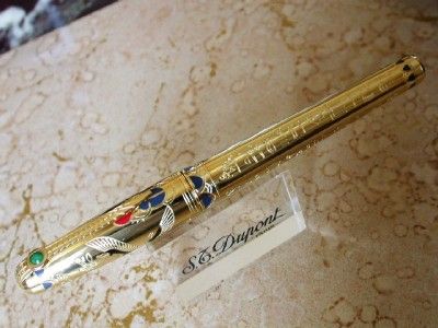 ST DUPONT PHARAOH FOUNTAIN PEN MINT, RARE  