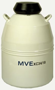 MVE Semen Tank   liquid nitrogen dewar   34 LITERS  