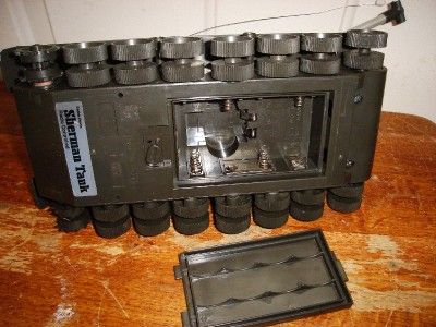   Model Army Radio Controlled Vehicle M4A2 Radio Shack Part TOY  