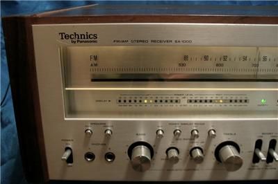 Technics SA 1000 Rare Monster Receiver,Works Perfect  