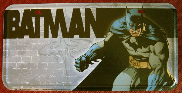 Cool design *BATMAN* Metal *License Plate*  