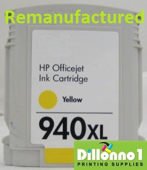 HP 940XL C4909A C4905A Yellow Inkjet 8000 8500  