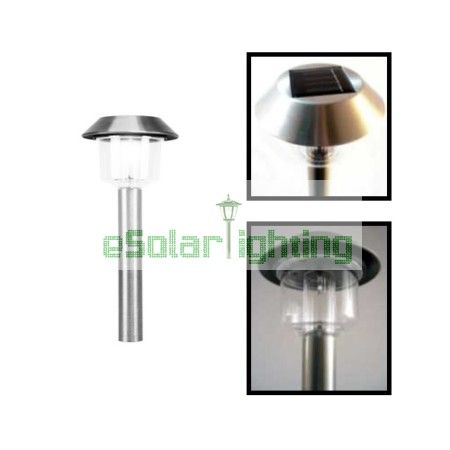 24 Stainless Steel Solar Landscape Light Lighting LED  