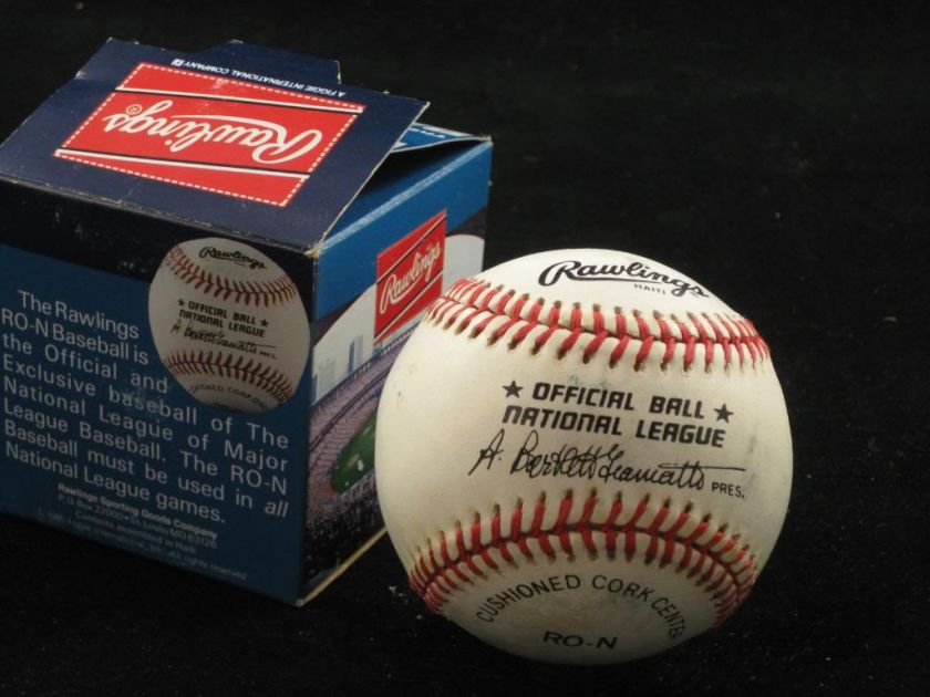 Official National League (Giamatti) Baseball NEW IN BOX Unused  