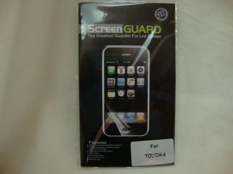 Apple iPod Touch 4th Gen Screen Guard Protector   NEW  