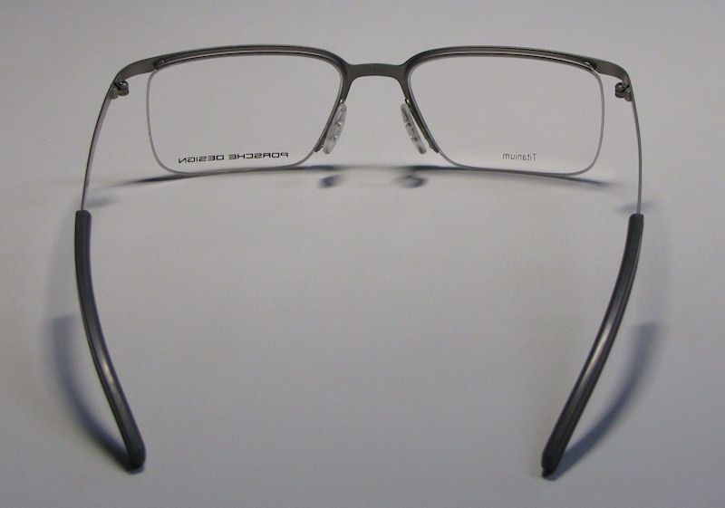 NEW PORSCHE DESIGN 8151 B 53 18 140 GRAY TITANIUM VISION EYEGLASS 