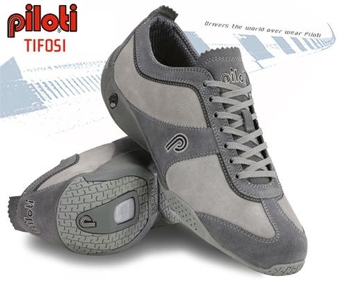 NEW PILOTI TIFOSI TOURING SHOES SNEAKERS GREY  